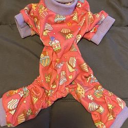 XXS Dog Onesies 3 Fleece And 3 Cotton/polyester Blend