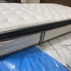 Twin Hybrid Mattress with cooling gel $199 (50% off) pick up can deliver available to preview new in box