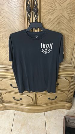 Lot Of 2 Under Armour Men's UA Freedom and Iron Paradise T-Shirts Sz XL