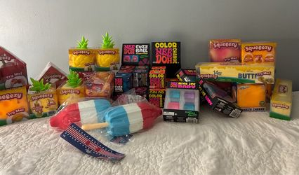 Needoh/Squeezy LOT (check images for items)