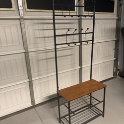 Coat/Shoe Rack