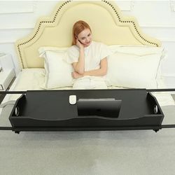 Adjustable Over bed Table With Wheels 