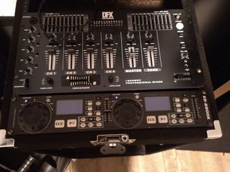DFX Professional 1920MKII DJ Mixer & ED-8800K CD Player