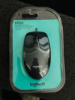 Logitech M100  computer mouse