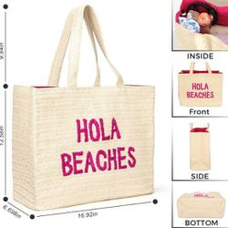 Hola Beaches ( Hello Beaches ) Brand New Tote Bag...