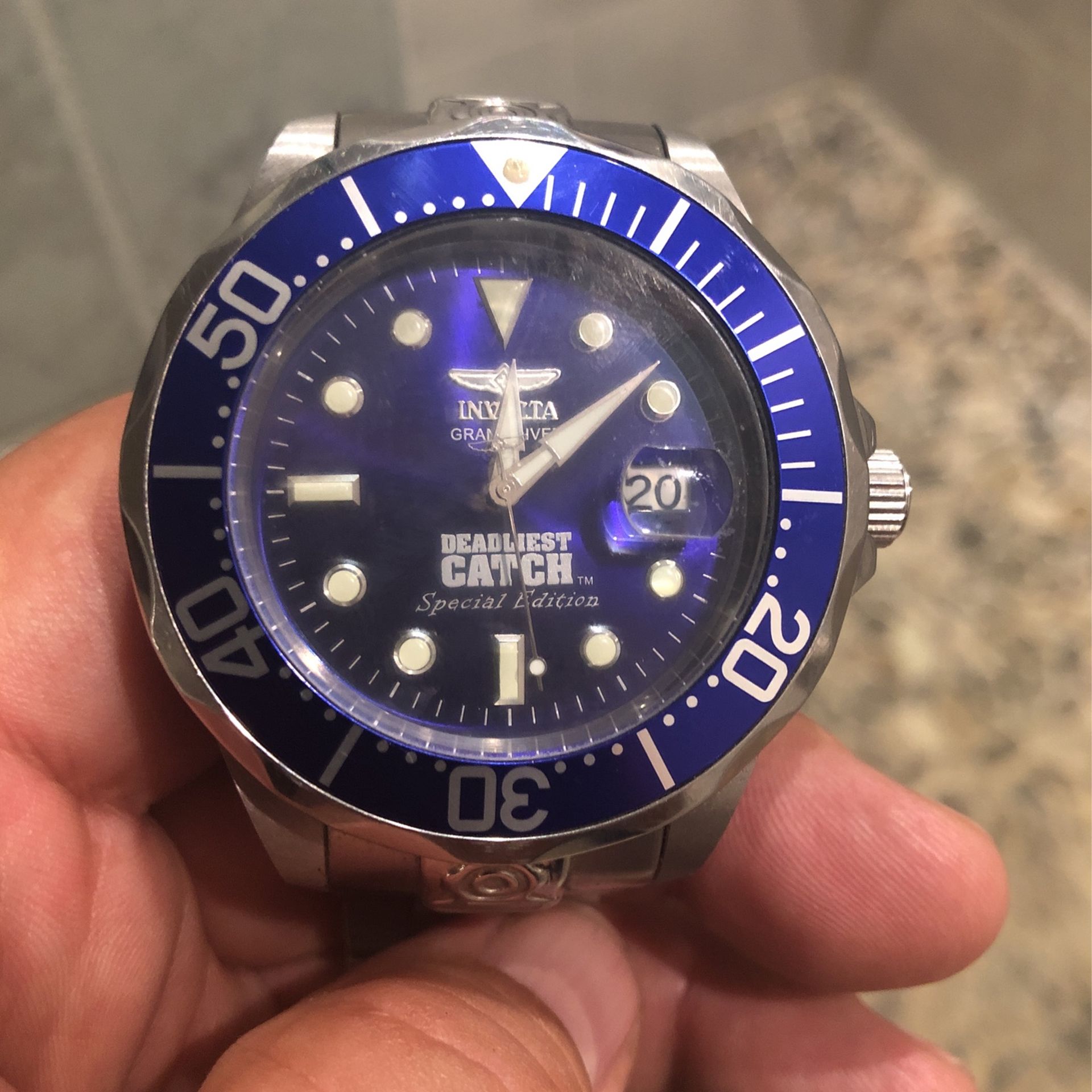 Mens Invicta 43 mm Automatic Watch