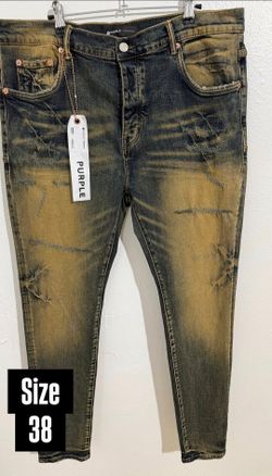 PURPLE BRAND DIRTY WASH DISTRESSED SLIM JEANS NEW COLLECTION