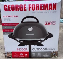 🔥 George Foreman Indoor/Outdoor Electric Grill 🔥