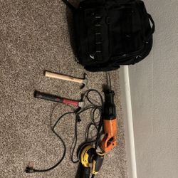 Tool Bag Back Pack And Misc Tools 