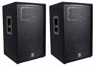 (2) JBL Pro JRX215 15" 2000w Professional Passive PA/DJ Speakers 8 Ohm JRX 215