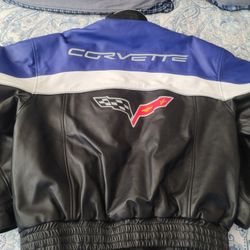 Corvette Leather Jacket Size Large $200 Pickup In Oakdale 