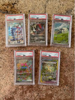 Pokemon PSA 10 Slabs for sale