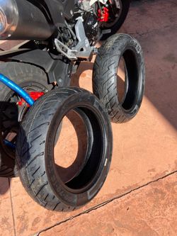 Grom Motorcycle Tires 120 / 70/12 &  130/70/12 New