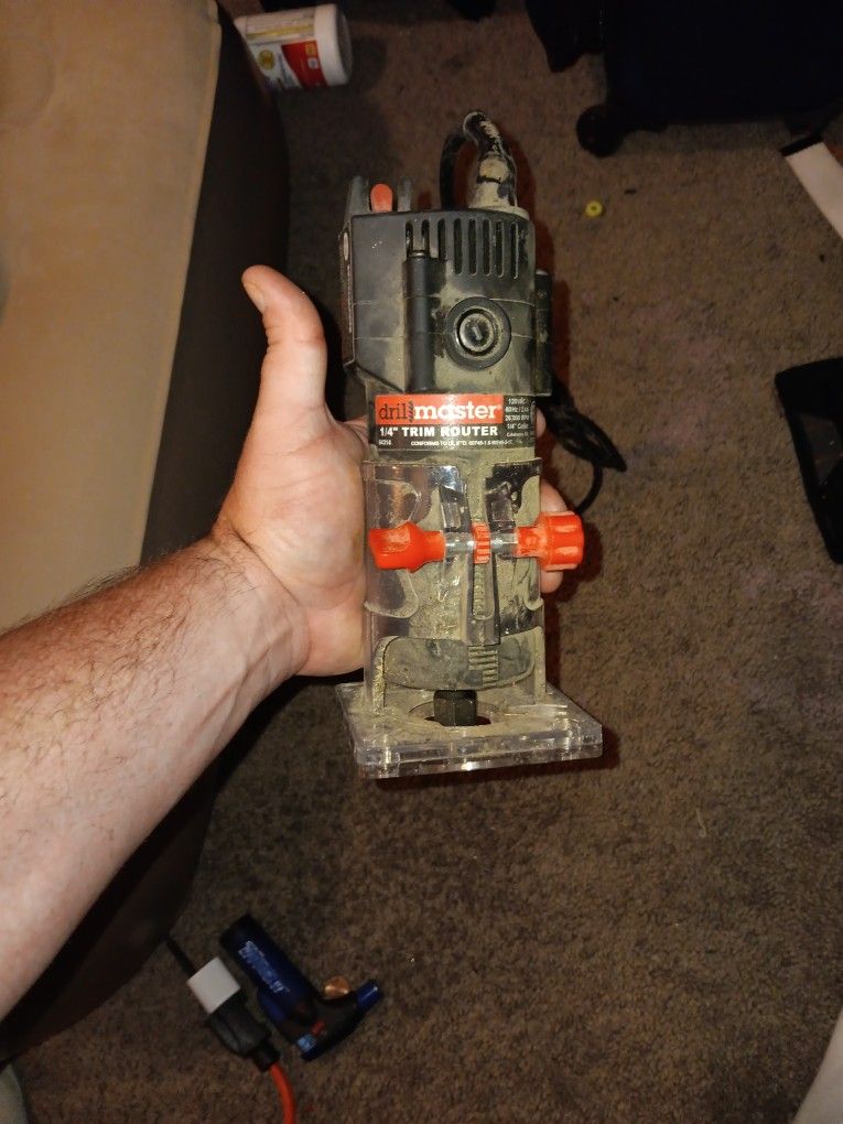 Drillmaster 1/4" Trim Router