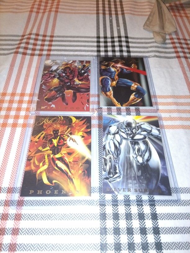 Vintage 1994 Marvel Power Blast Limited Edition Card Lot