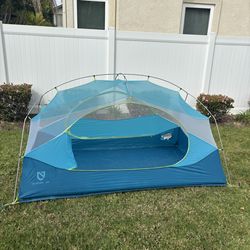 NEMO Aurora 2P Backpacking Tent + Pawprint Footprint