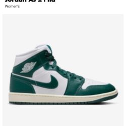 Green Nike Air Jordan  Forces 