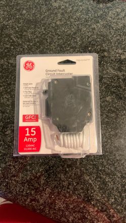 GE Ground Fault Circuit Interrupter 15 Amp 