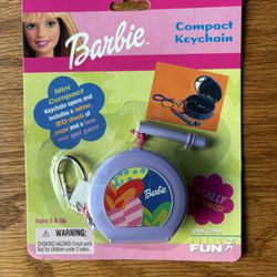 Vintage Barbie Hatbox Keychain