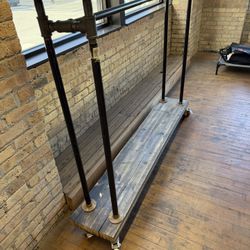 Custom clothing rack 