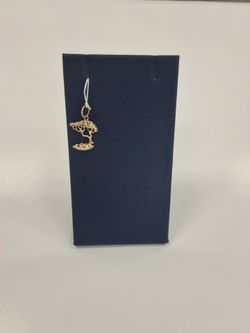 Symbol Pendant, 14k, 0.8grams