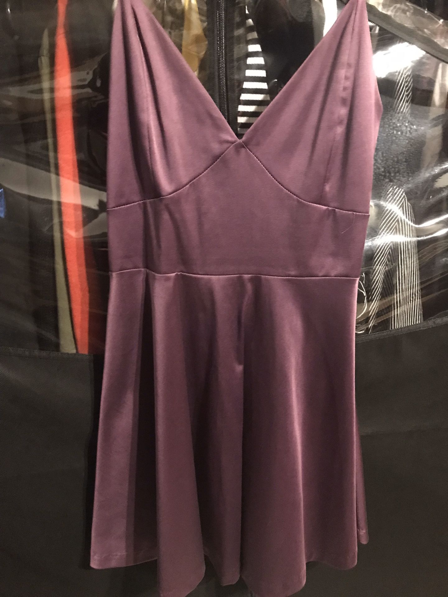 Silk purple dress/ Windsor