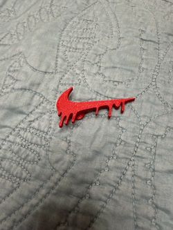 Nike croc charm 3D printed