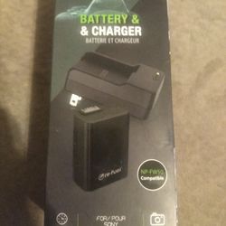 Camera Battery And Charger