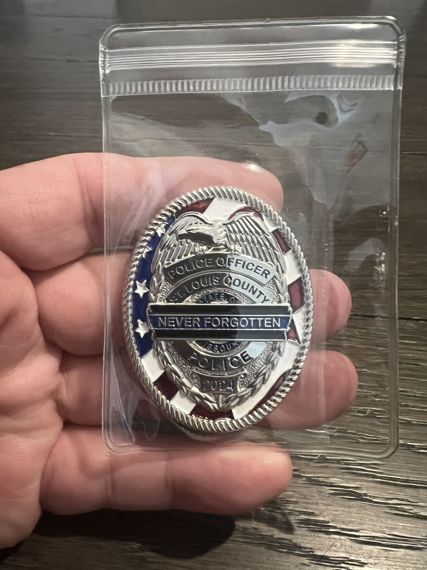 Police Challenge Coin St Louis County 
