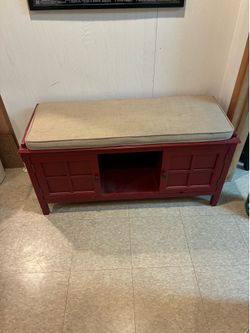 Bench with Shoe Storage