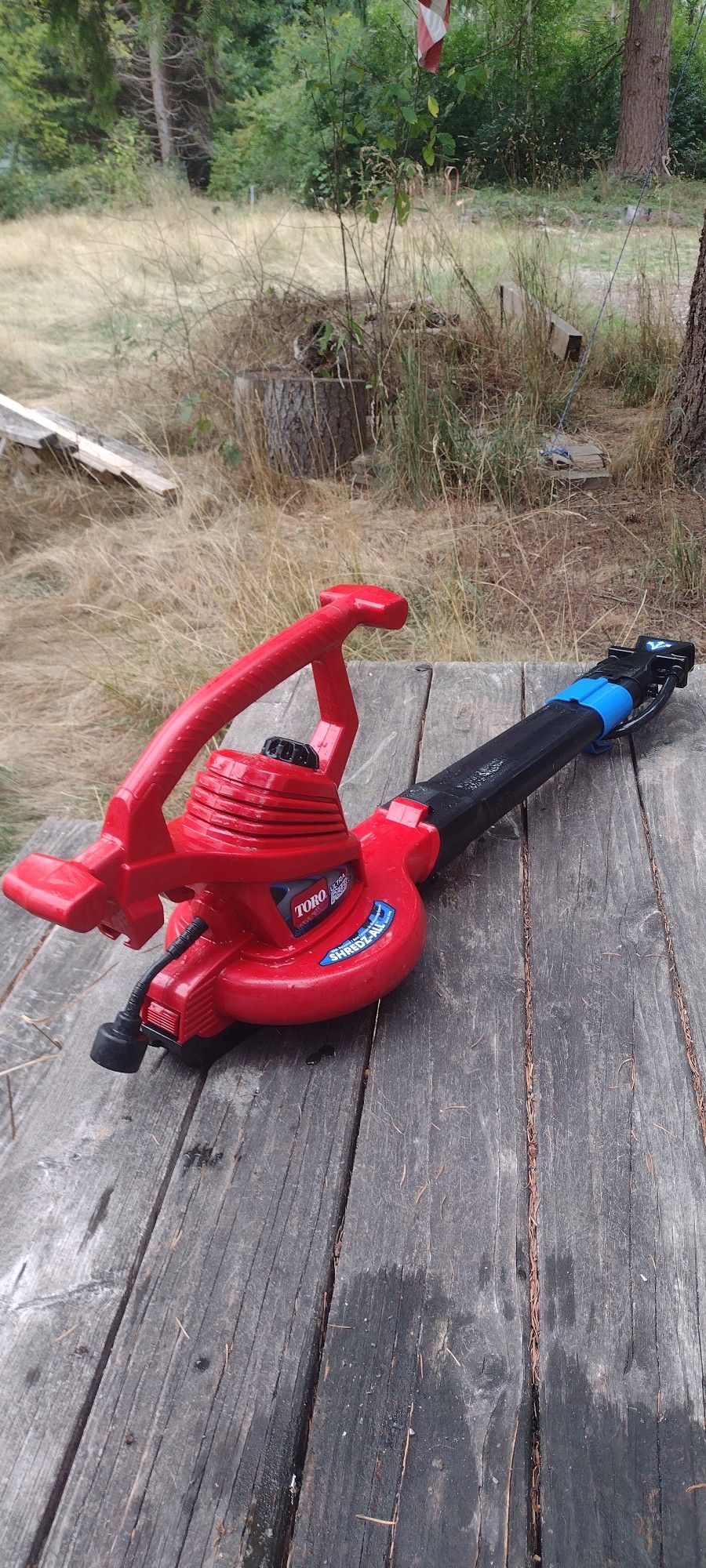 TORO HANDHELD ELECTRIC LEAF BLOWER # 51619 LIKE NEW