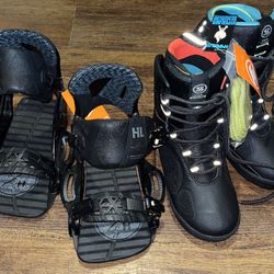 Hyperlite Wakeboard Boots And Bindings (NEVER USED)