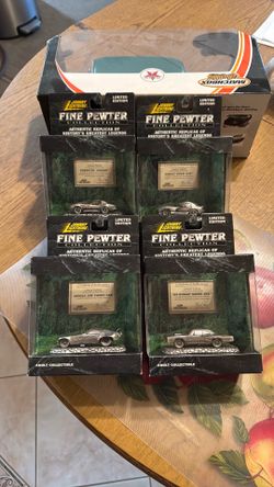 Johnny lighting fine pewter replicas cars