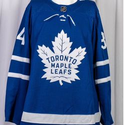 Men's Toronto Maple Leafs Auston Matthews Adidas Home Primegreen Authentic SZ 52