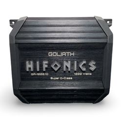 Hifonics GR -1000.1D Goliath Car Audio Amplifier 