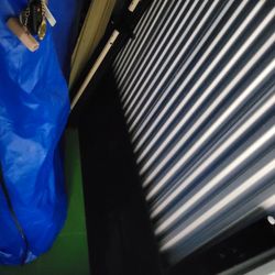 King size bed frame and mattress