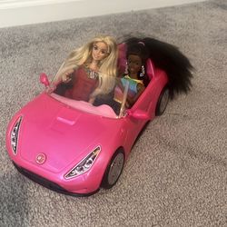 Pink Barbie Car