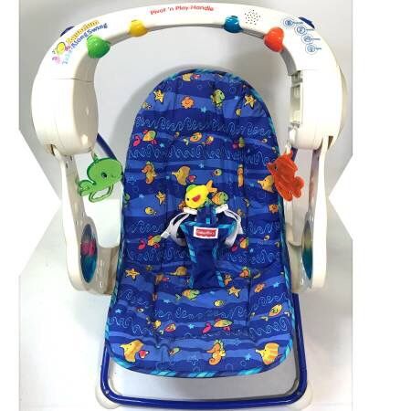 FisherPrice Aquarium Take Along Swing / Hard To Find