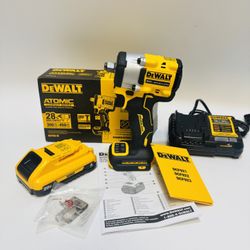 💥 New Dewalt Atomic 1/2 Impact Wrench + 4AH Battery + Charger 