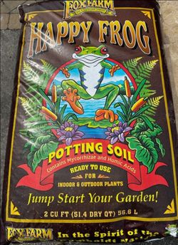 Fox Farms Happy Frog Potting Soil w/ Mycorrhizae (2 Cu Ft)