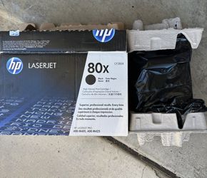 HP 80X (CF280X) Black laser jet Cartridge