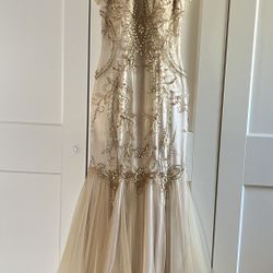 Champagne Gold Dress