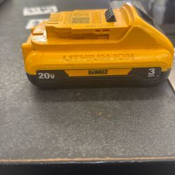 20volt 3 Ah Dewalt Battery 