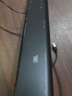 JBL CINEMA SOUND BAR AND SUBWOOFER