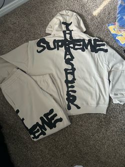 Crème and black thrasher supreme set