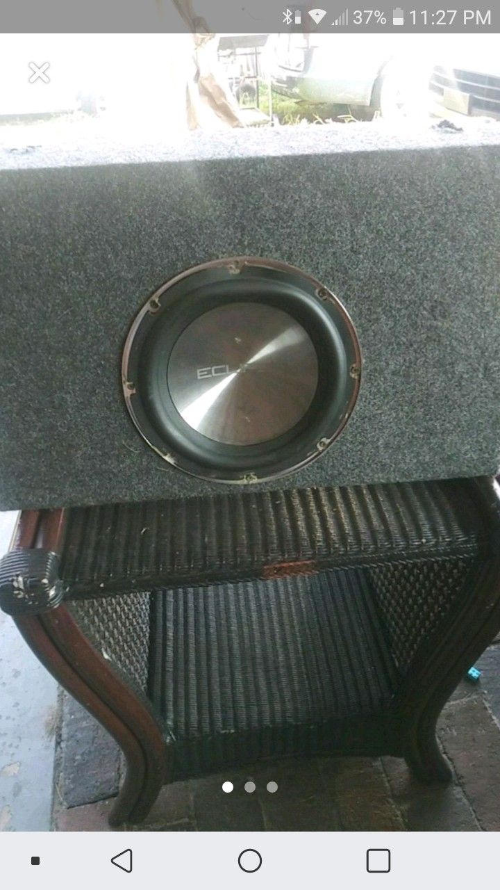 Eclipse subwoofer