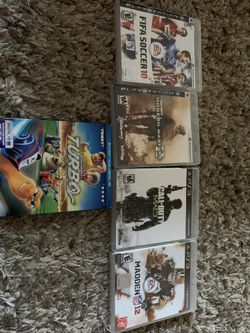 4 PS3 games and turbo the movie