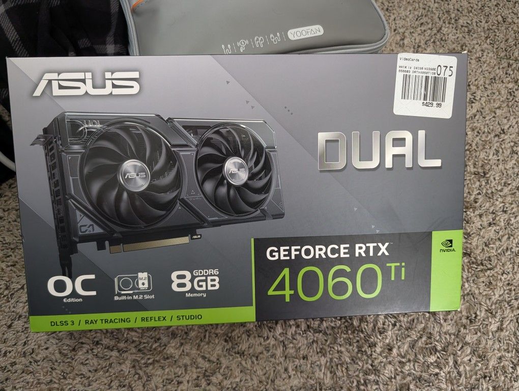 RTX 4060 TI 8 GB With SSD Slot