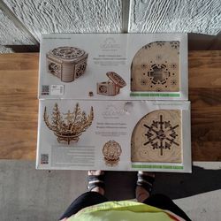 Mechanical Model Kits, Set Of 2