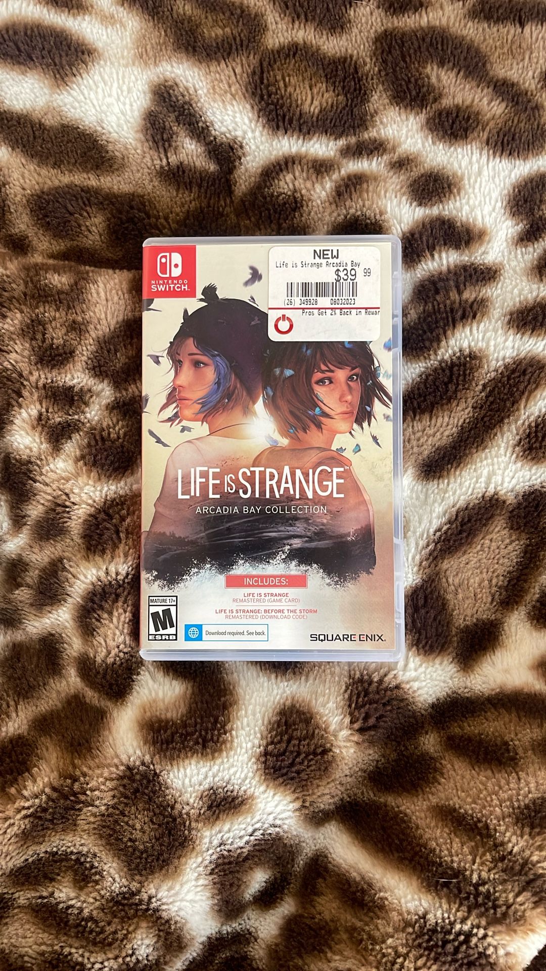 Nintendo Switch Game Life Is Strange Never Before Used
